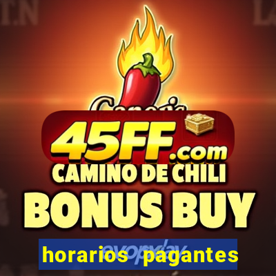 horarios pagantes fortune tiger madrugada